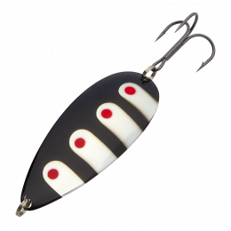 Колеблющаяся блесна Kuusamo Hauki 22гр 80/22 #BL/R/S-S