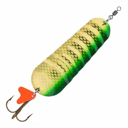 Колеблющаяся блесна Abu Garcia Atom 55гр #Flash G/Green