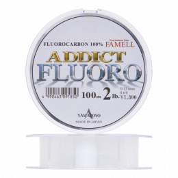 Флюорокарбон Yamatoyo Addict Fluoro #0,6 0,128мм 100м (clear)