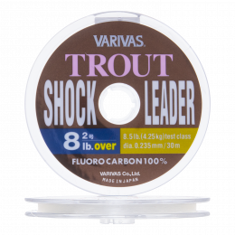 Флюорокарбон Varivas Trout Shock Leader Fluorocarbon #2,0 0,235мм 30м (natural clear)